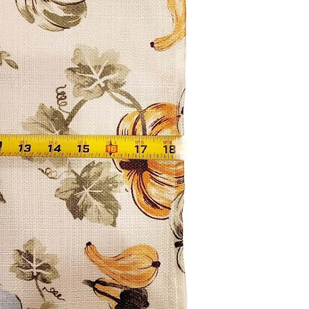 Thanksgiving Fall Pumpkin Autumn Harvest Tablecloth Runner Fabric‎ 60